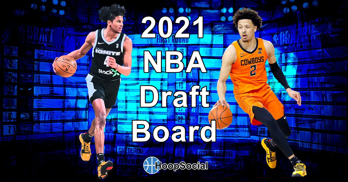 2021 NBA Draft Board