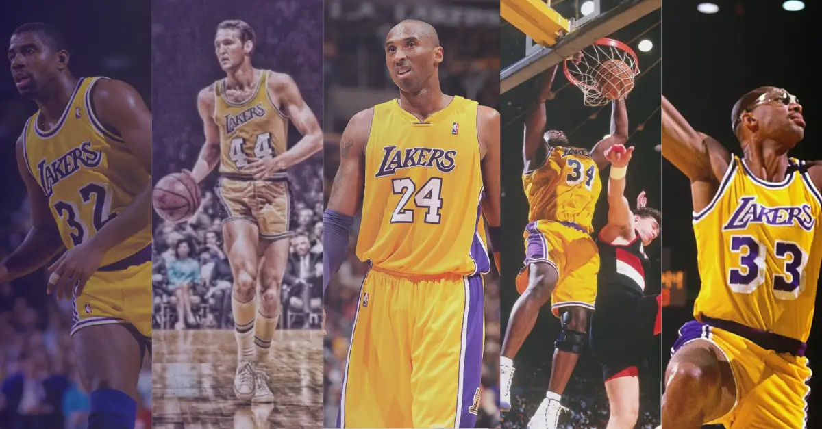 All-Time Lakers Starting Five