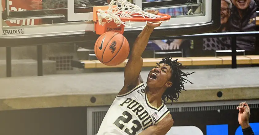 Purdue's Jaden Ivey joins Notre Dame's Blake Wesley in NBA draft