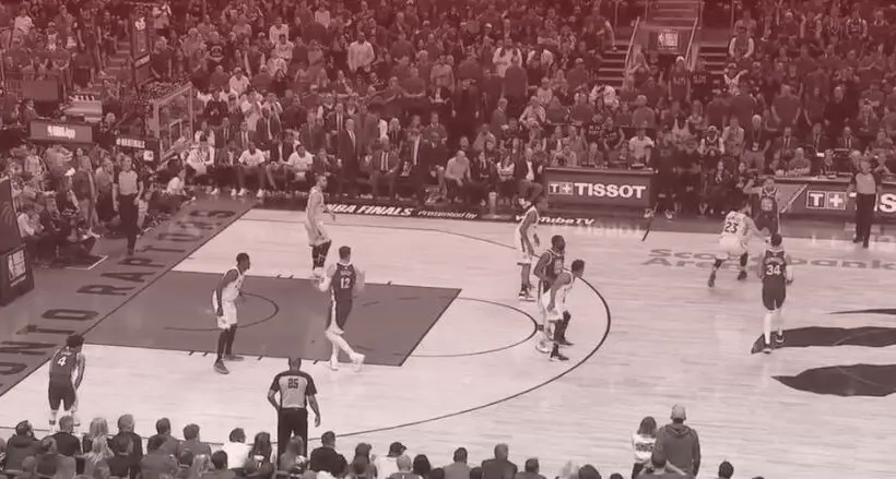 Toronto Raptors playing Zone Defense in the 2019 NBA Finals