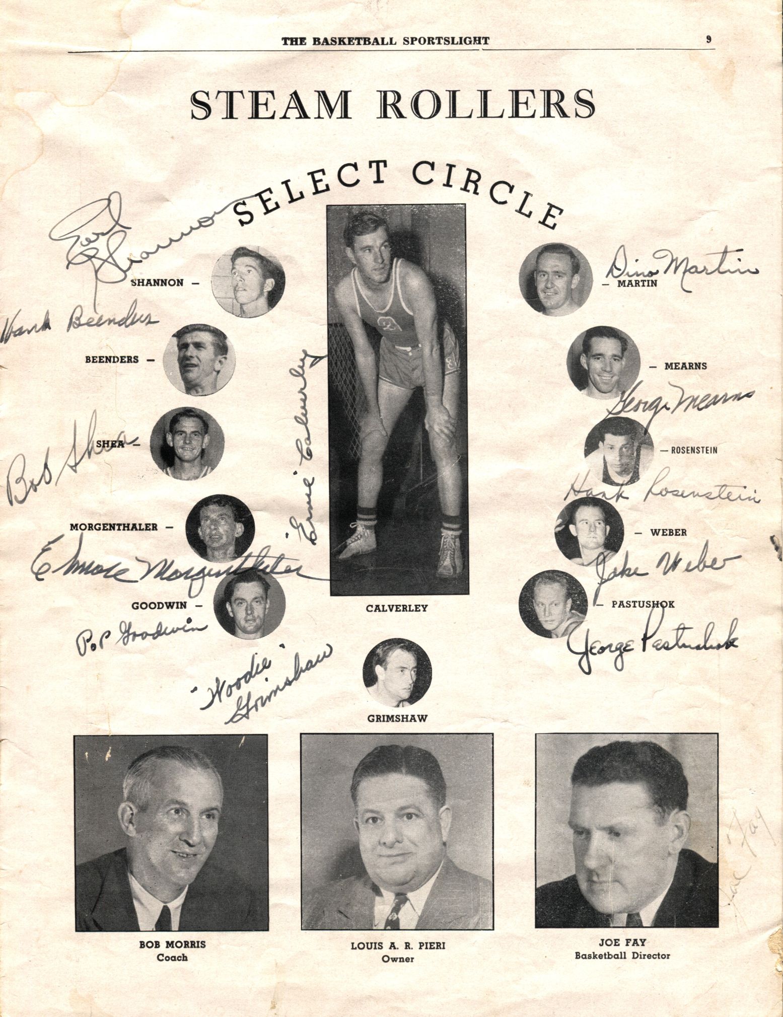 The 194647 BAA Season A Complete History of (what became) the NBA’s