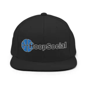 HoopSocial Logo Embroidered Unisex Snapback Hat