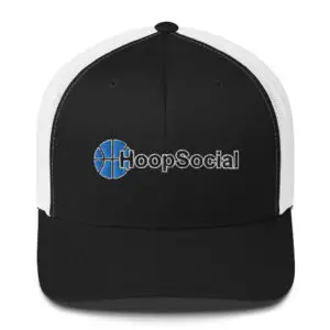 HoopSocial Logo Embroidered Unisex Trucker Cap