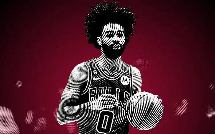 Colby White of the Chicago Bulls