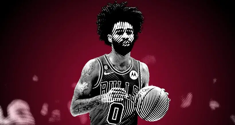 Colby White of the Chicago Bulls