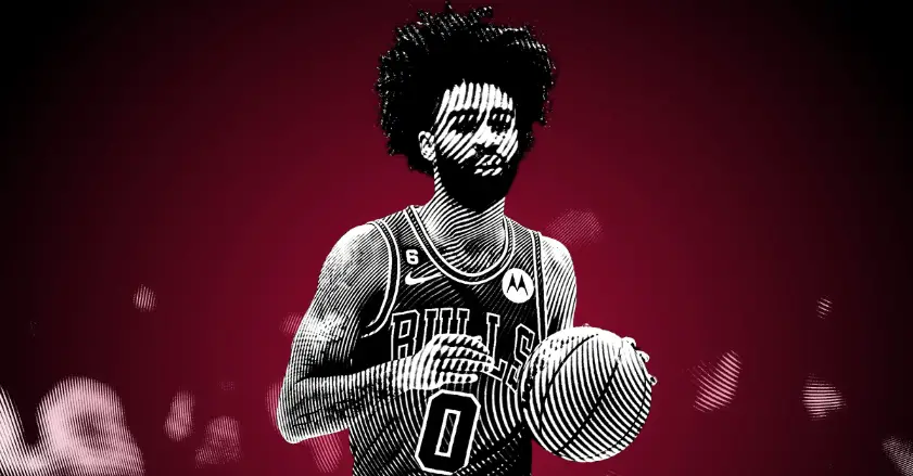 Colby White of the Chicago Bulls